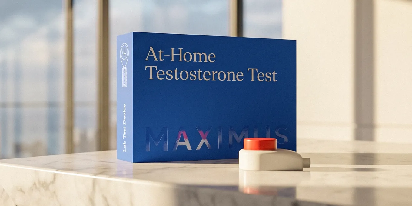 Maximus at-home testosterone test kit